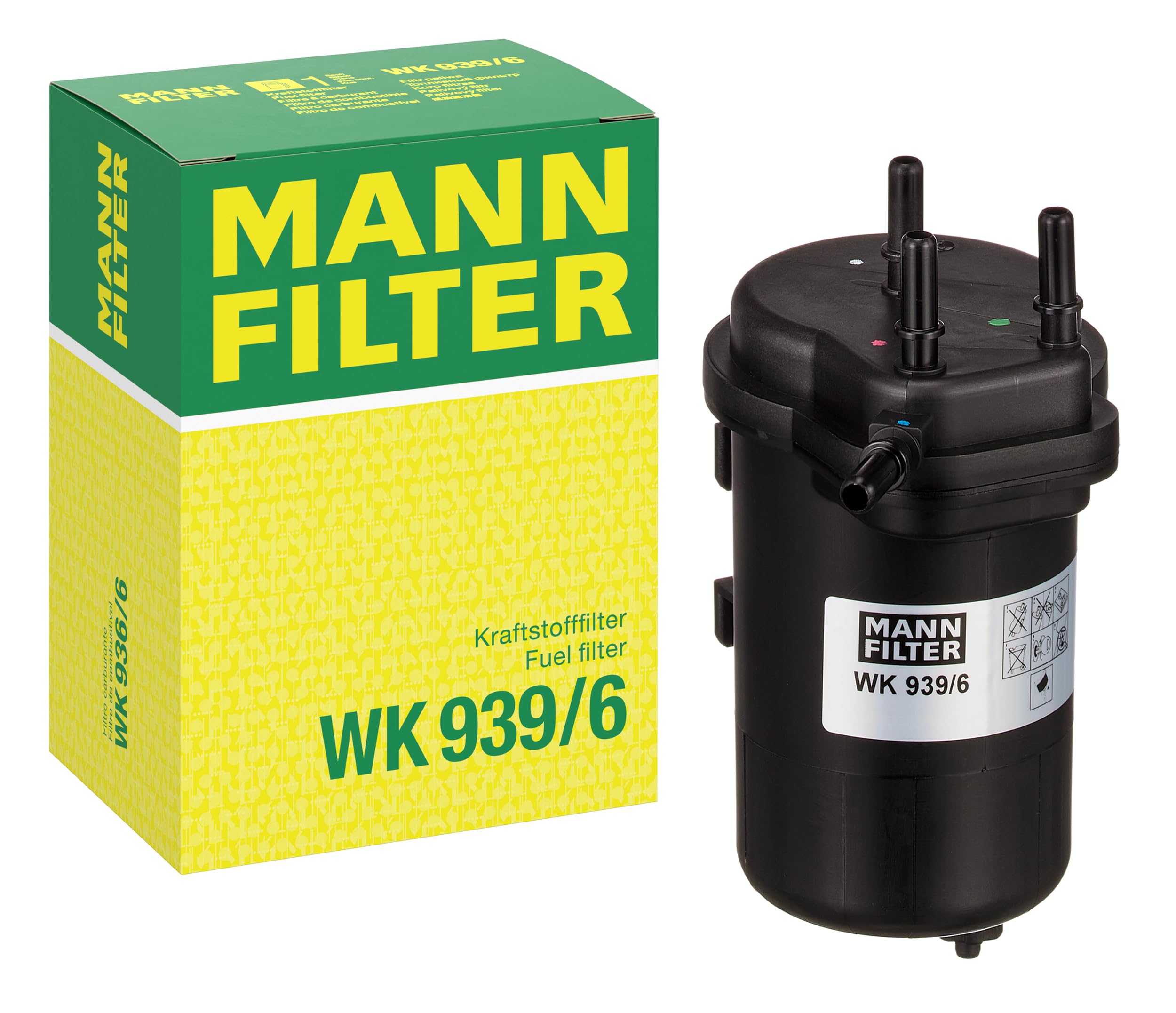 MANN-FILTER WK 939/6 Fuel Filter - for Cars + Transporters