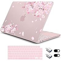 Loyrina for MacBook Neo 13 Inch Case A18 Pro Chip 2026 Release, Floral Aesthetic Ultra-Slim Hard Shell with Keyboard Cover, 6