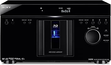Amazon Com Sony p Cx960 400 Disc Blu Ray Disc Dvd Megachanger Black 09 Model Electronics