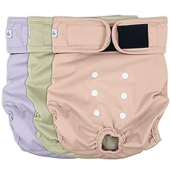 Grecle Washable Female Dog Diapers - Premium