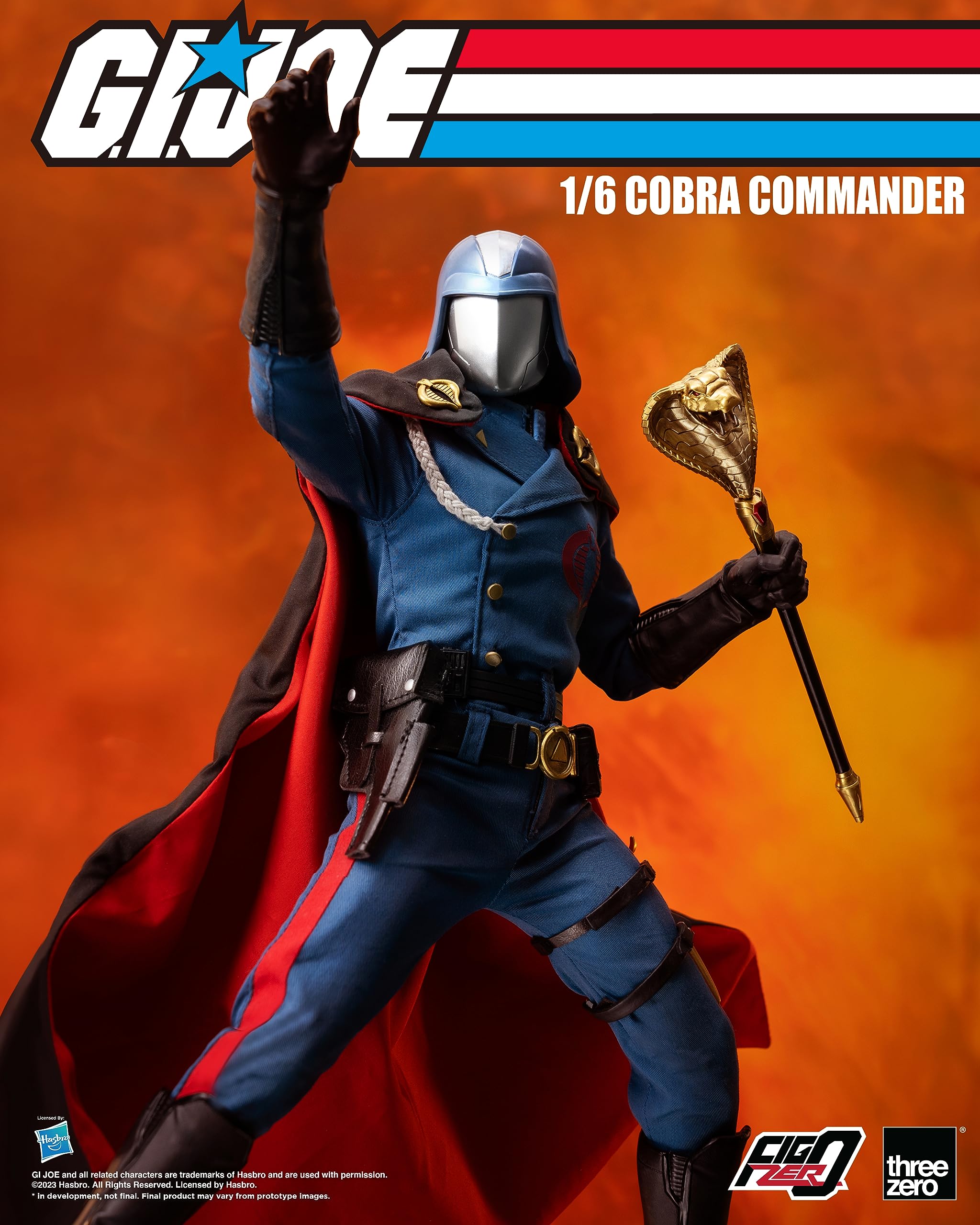 FigZero G.I. Joe: Cobra Commander 1:6 Scale Figure