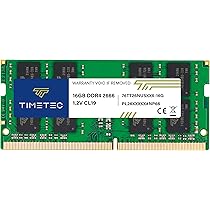 Timetec 16GB DDR4 2133MHz PC4-17000 Não-ECC sem buffer 1,2V CL15