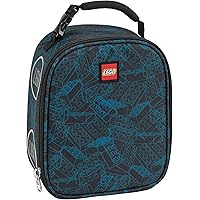 LEGO Kids Classic Heritage Lunch Box, Insulated Soft Reusable Lunch Bag Meal Container for Boys and Girls, Perfect for School