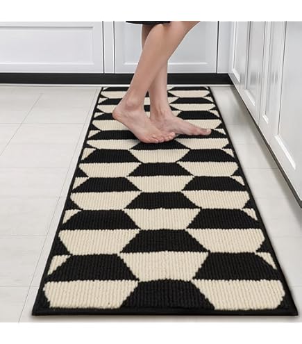 GIB Kitchen Rugs Mats For Floor Set Of 2, Non Slip/Skid - View #2