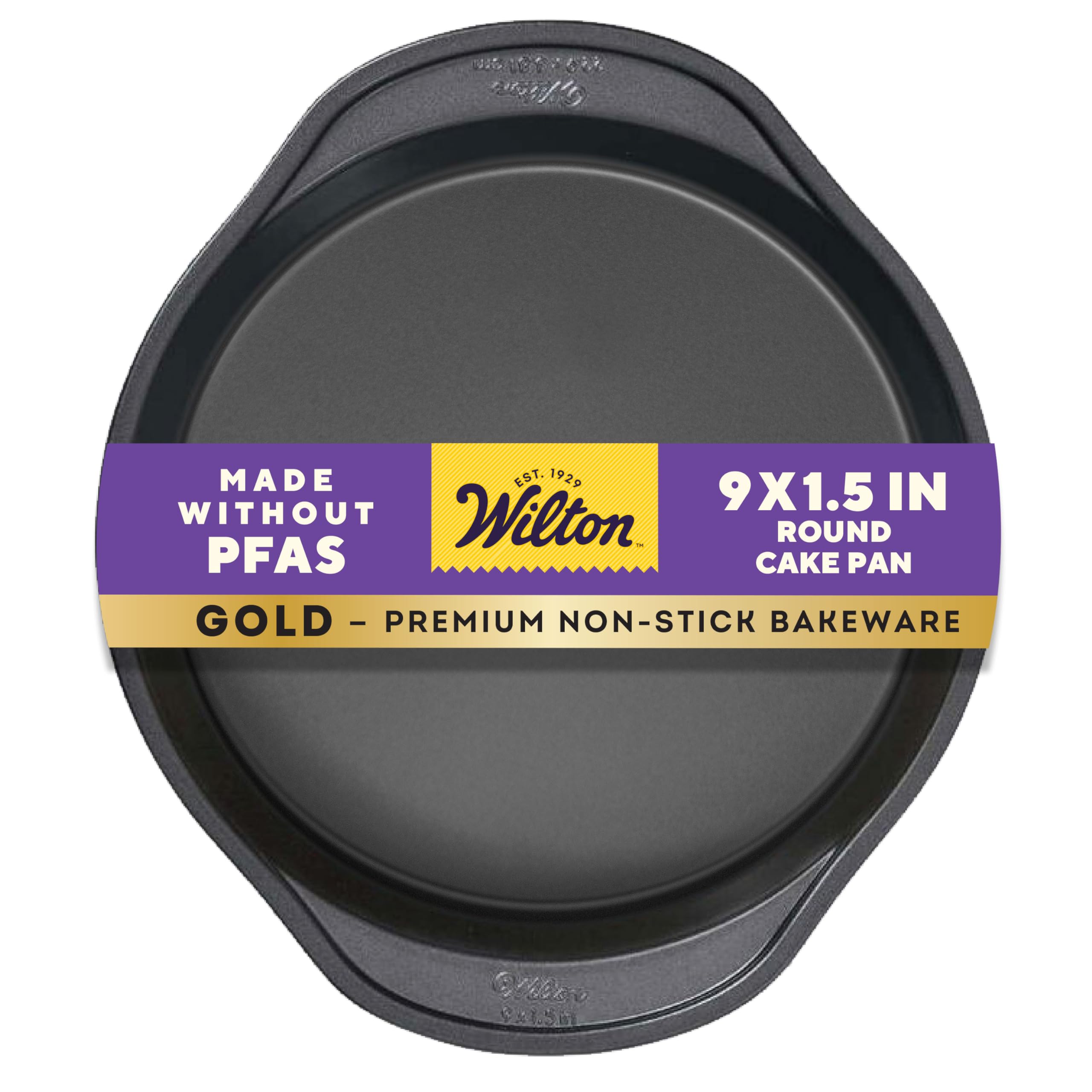 Wilton Round Cake Tin, Perfect Results, Non Stick, 23cm (9in)