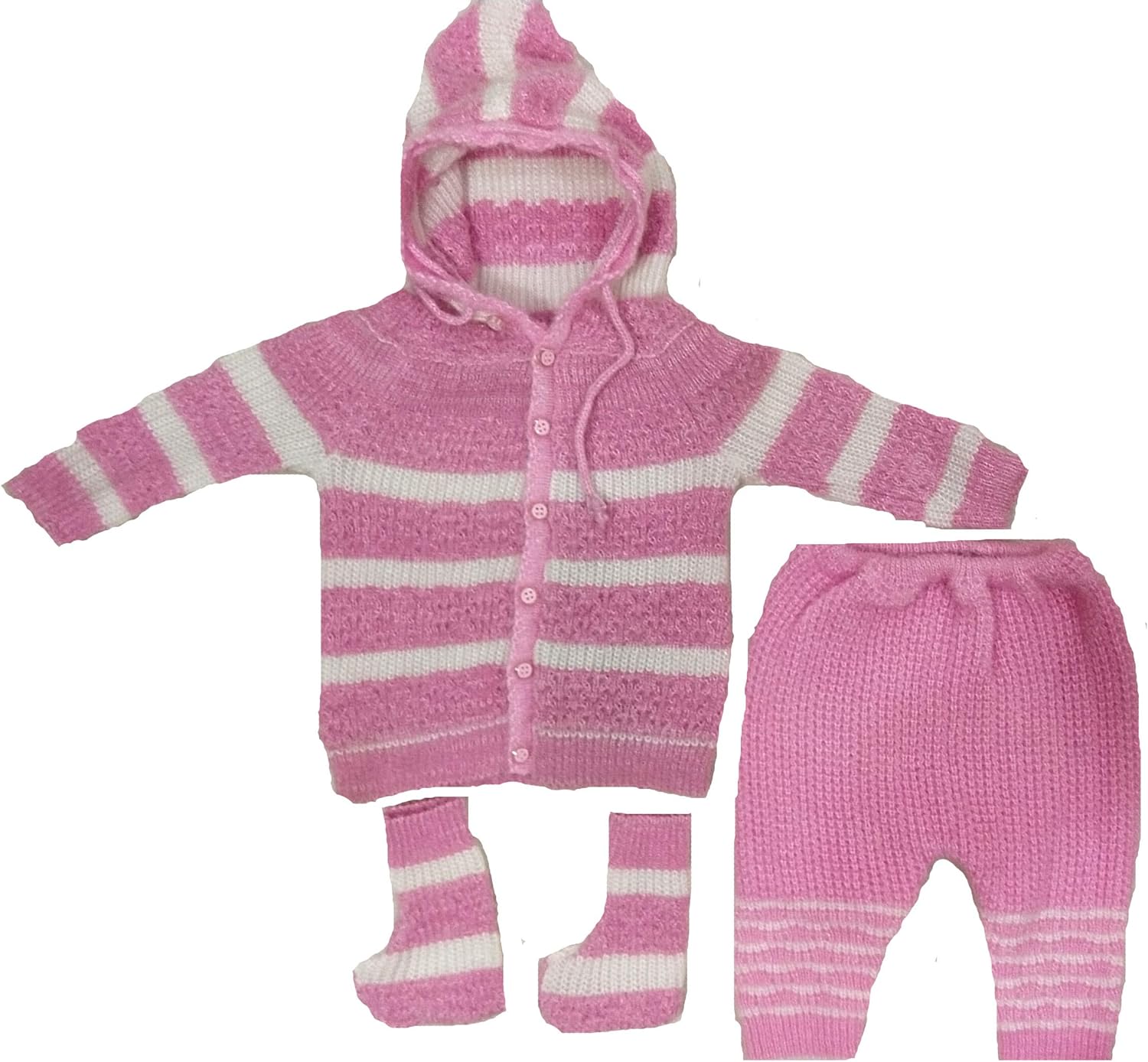Buy New Born Woollen Sweater 3 Pcs Set Sweater Woollen Winter