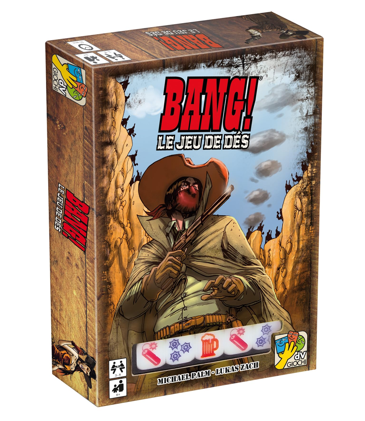 asmodee – Party Game – Bang (French Language version)