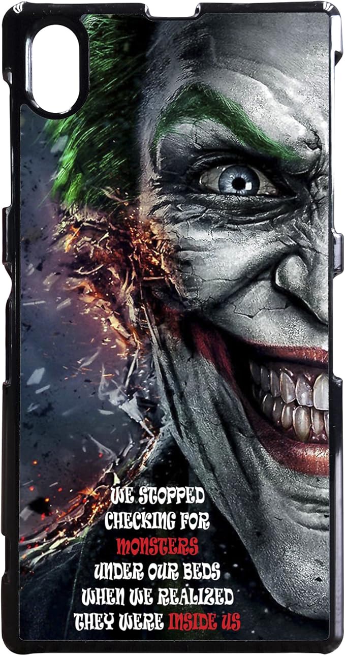Joker Batman Marvel Dc Citation Gothan Coque Pour Telephone Portable Sony Xperia Z3 Etui P P Noir Amazon Fr High Tech