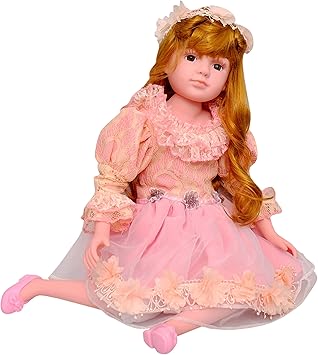 Toyshine 18 inches Princess Rhymes Singing Boy Doll, Touch Sensors, Peach