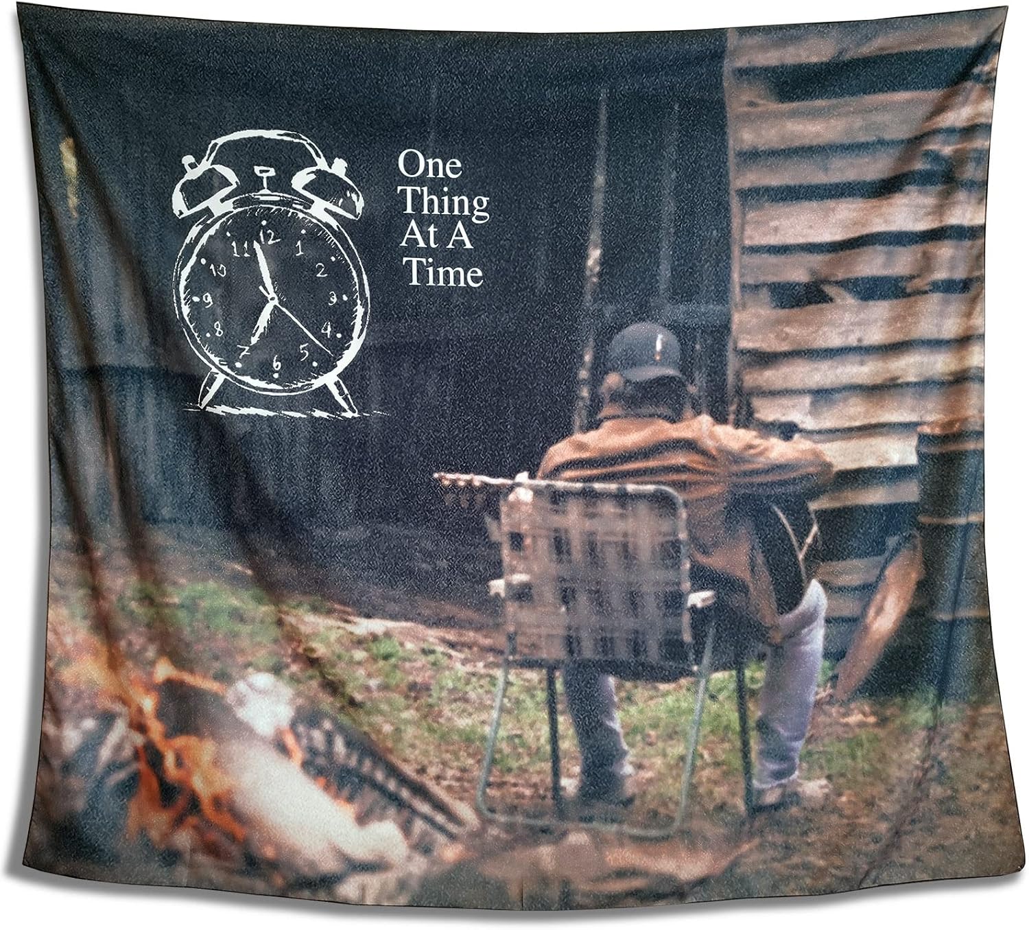 Tapestries - YIATE Morgan Singer Tapestry Wallen Flag One Thing At A Time Wall Poster Banner Art for Bedroom Dorm Birthday Decor 59×51 Inch