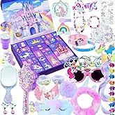 Decodinli Advent Calendar 2025 Girls, Unicorn Gifts for Girl Christmas Countdown Advent Calendar 24 day Christmas Surprises Gift Box for Girls
