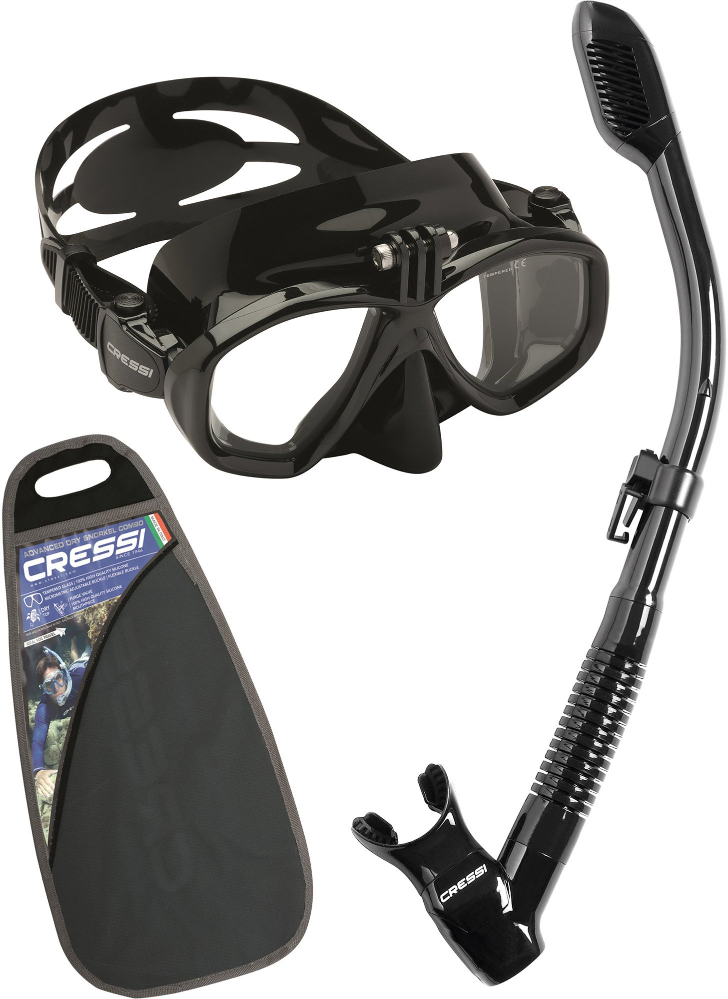 Cressi Action Snorkeling Combo Set