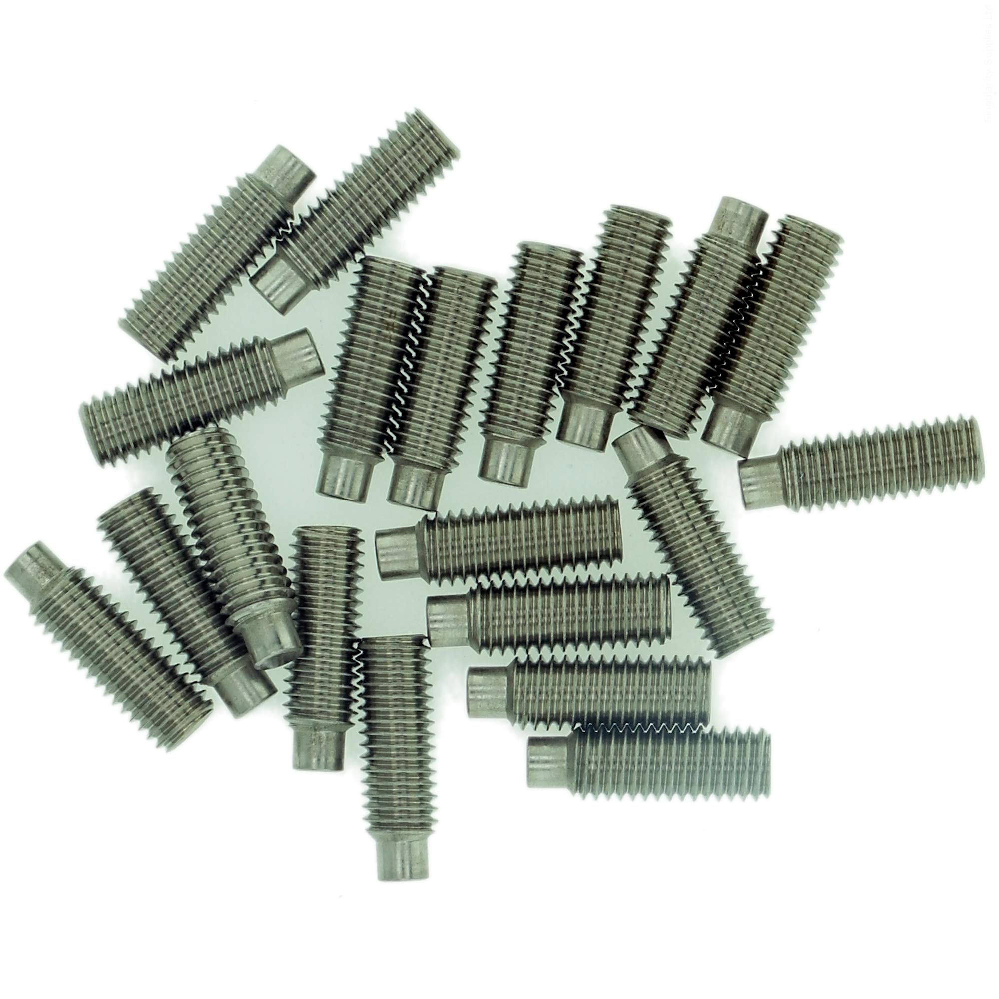 M10 (10mm x 35mm) Hex Socket Grub Screw (Dog Point) - Stainless Steel (A2) (Pack of 10)