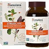 Himalaya StressCare Herbal Supplement, Supports Stress Relief, Energy Support, Relaxation, Occasional Sleeplessness, Ashwagandha, Holy Basil/Tulsi, Gotu Kola, Non-GMO, Vegetarian, 240 Capsules
