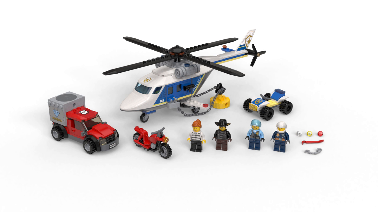 LEGO 60243 City Police Verfolgungsjagd mit dem Polizeihubschrauber – Bild 8