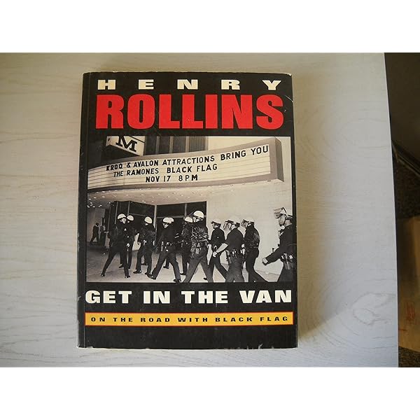 洋書 HENRY ROLLINS GET IN THE VAN Get in the Van : On the Road With Black Flag: Rollins, Henry