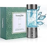 2025 Hydrogen Water Bottle Generator, Portable Hydrogen Water Generator with SPE/PEM Technology, 1500PPB Hydrogen & Oxygen Content, 420ml Hydrogen Water Ionizer Machine for Home Office & Travel