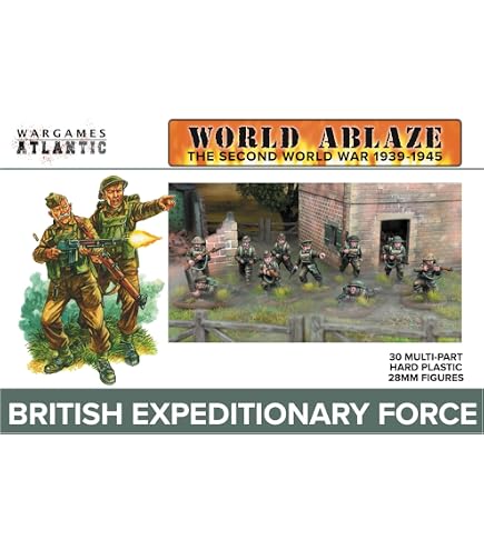 Amazon.com: The Great War - British Infantry 1916-18 (30 Figures