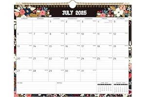 BOWCUK Wall Calendar 2024-2025 – 2 Year Calendar 2024-2025, 11.42 x 14.57 In, Jan 2024 - Dec 2025, 2024 Calendar 24 Months, Monthly Calendar 2024, with Ruled Blocks, Thick Paper, Holidays, To-do List ＆ Notes
