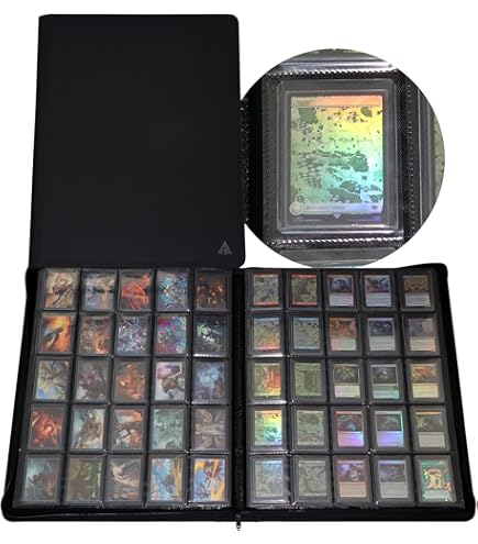 Amazon.com: Rayvol Premium 2300 Pockets Card Binder, Large 36-Pocket 2000+  Ringless Trading Card Album