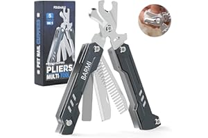 BARMI 6 in 1 Dog Nail Clippers for Large Dogs, Professional Dog Nail Trimmers with Safety Guard for Cats & Dogs Toenail & Claws, Multitool Pet Grooming Trimming Tool with Nail File for Small Breed