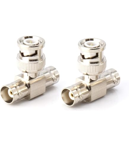 Convertitore Rete 10b2 A 10bT Convertitore Da 10base2/BNC A 10baseT/RJ45 - Hub Alimentato, Per Reti Ethernet Vecchie Media Converter Alimentato