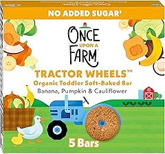 Once Upon a Farm Tractor Wheel Bar, Banana, Pumpkin & Cauliflower