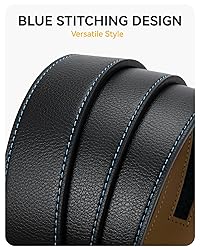 CHAOREN Leather Ratchet Belt Men - Customizable