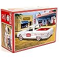 AMT Skill 3 Model Kit 1960 Ford Ranchero with Vintage Ice Chest and Two Bottle Crates Coca-Cola 1/25 Scale Model