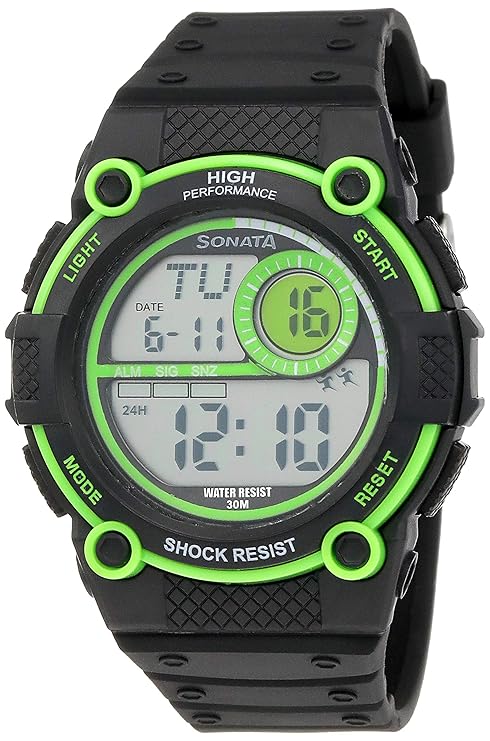 sonata digital watches for mens below 1000