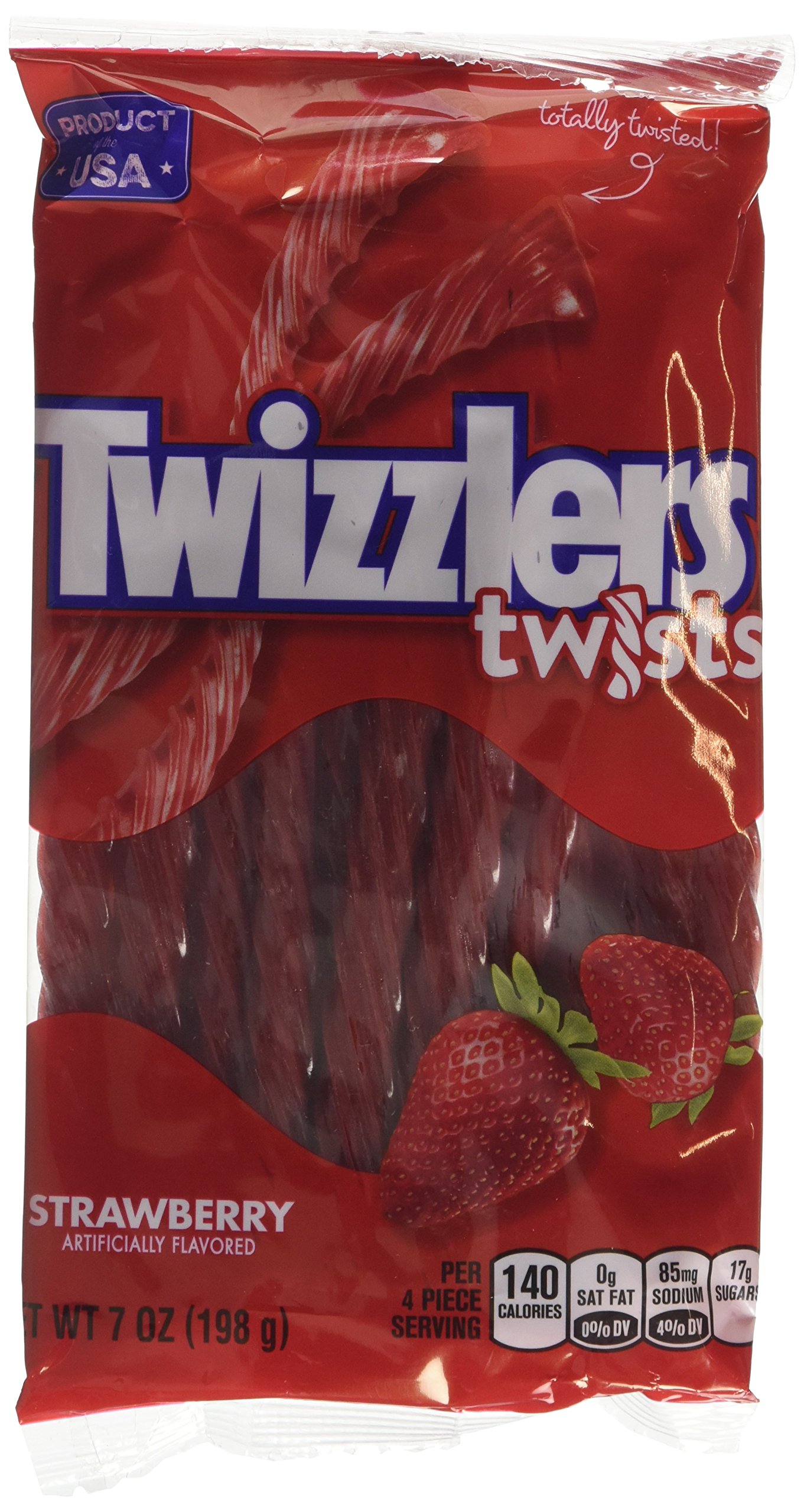 Twizzlers Strawberry Twists 198 g (Pack of 4) Buy Online in United
