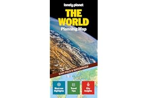 Lonely Planet The World Planning Map 2 2nd Ed.