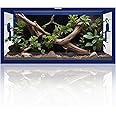 Phailozoo 50 Gallon Bearded Dragon Tank, Reptile Enclosure for Easy Maintenance, Front Opening Reptile Tank with Top Screen Ventilation & Glass Sliding Door 36''x18''x18''