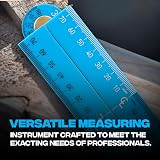 OX Tools Pro Tuff Folding Rule Cyan 600mm ABS Plastic Ruler Carpenters view 5
