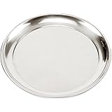 Norpro Stainless Steel Pizza Pan, 13-1/2-Inch, 13.5-Inch, Silver