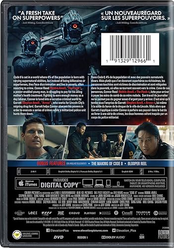 Code 8 Dvd Digital Amazon Ca Robbie Amell Stephen Amell Sung Kang Kari Matchett Greg Bryk ron Abrams Jeff Chan Jeff Chan Chris Pare Movies Tv Shows