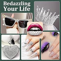 Resin Rhinestones for Crafting with B7000 Jewelry