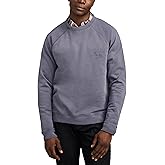 Lucky Brand mens Fleece Logo Raglan Crew