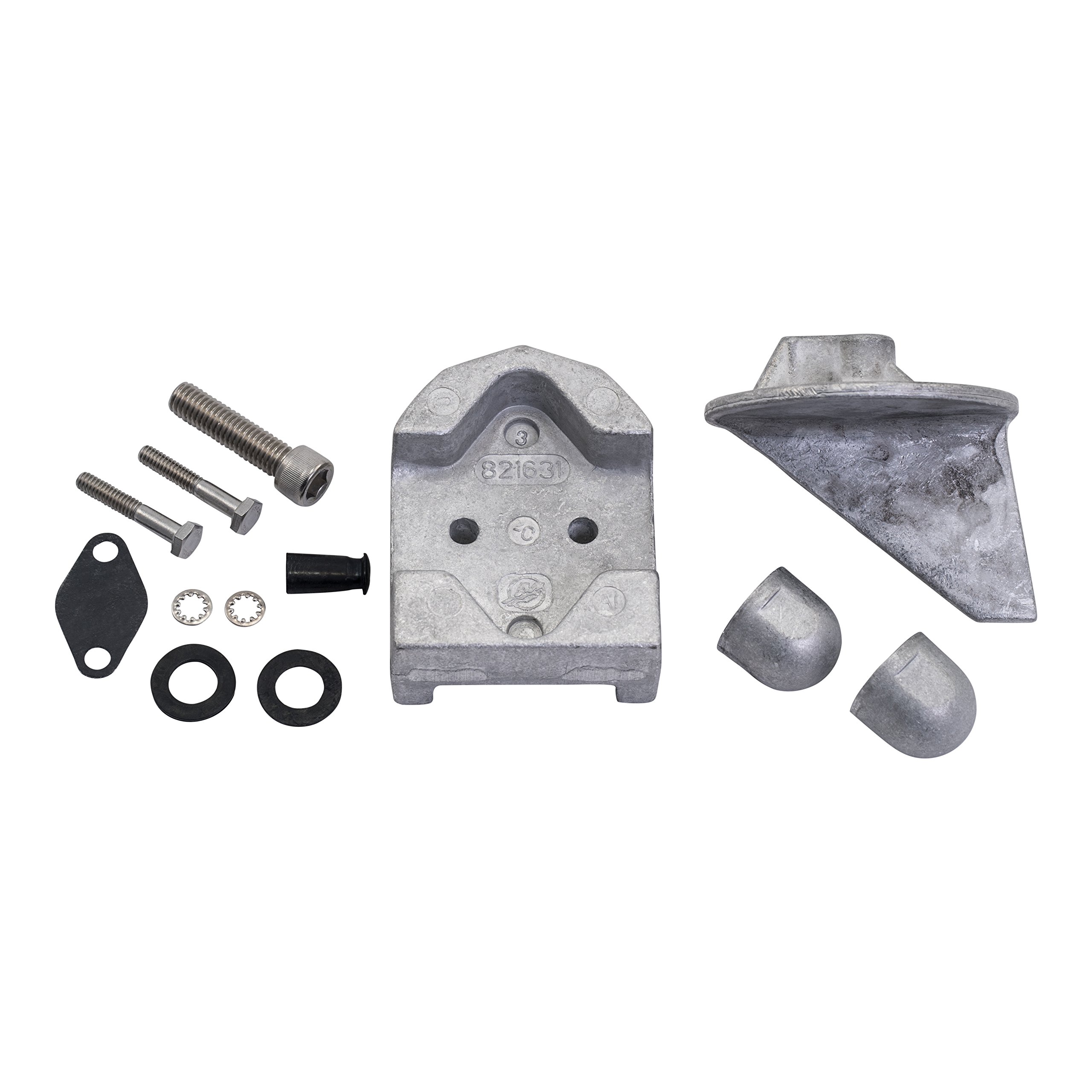 Quicksilver 888756Q04 Aluminum Anode Kit - MerCruiser MR and Alpha One Drives