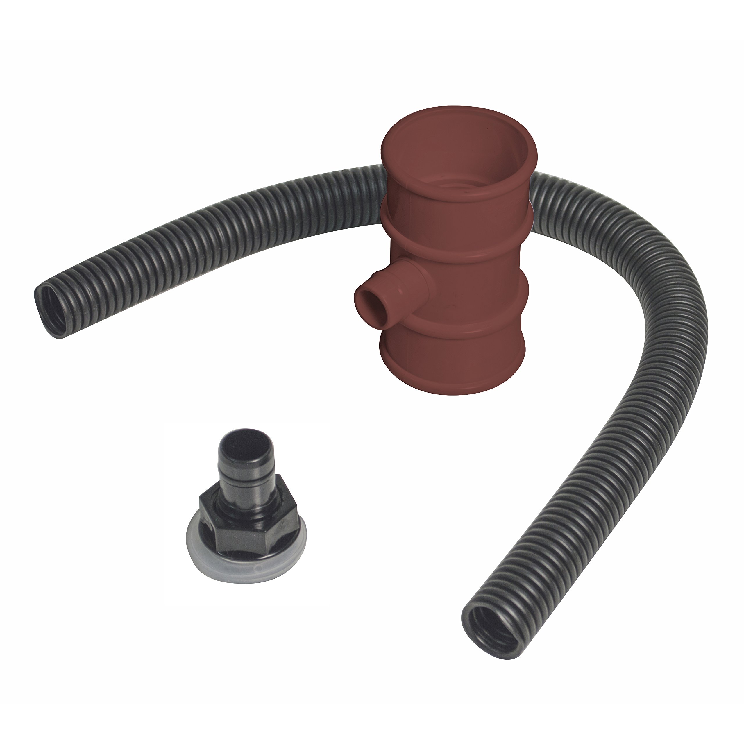 FloPlast RVM1Br Miniflo Rainwater Diverter Kit Brown