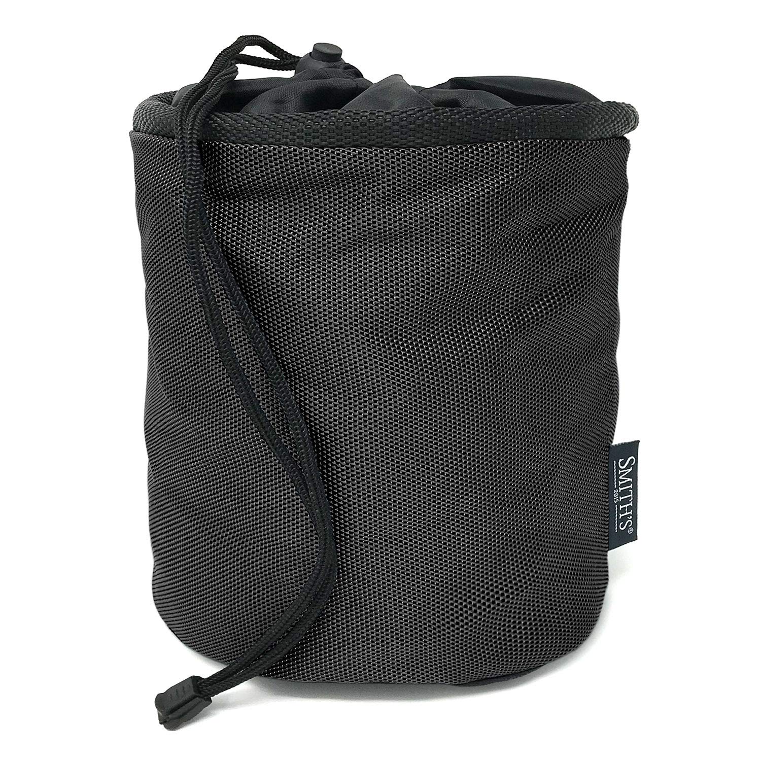 Smith’s® Premium Waterproof Peg Bag | Black | 28 x 18 x 18 cm | for Laundry, Clothes & Pegs | Weather Resistant Oxford 1680D | Indoor & Outdoor Use | Belt & Washing Line Carabiner