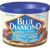Blue Diamond Roasted Salted Almonds, 170 Grams