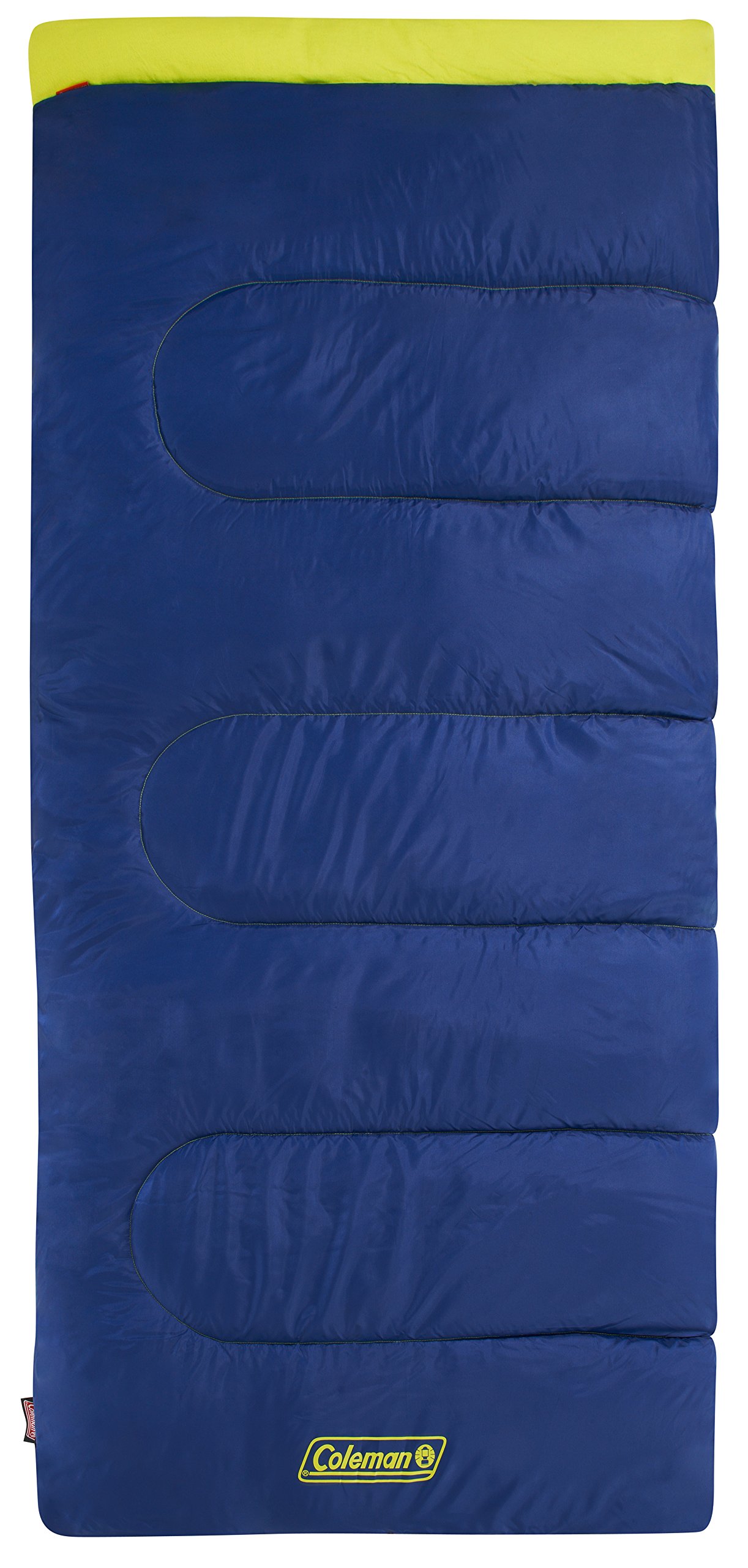 Coleman Sleeping Bag - Blue/Yellow, One Size