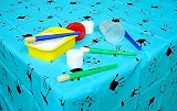 Major Brushes Splash Mat Table Cover 150 x 150cm view 3