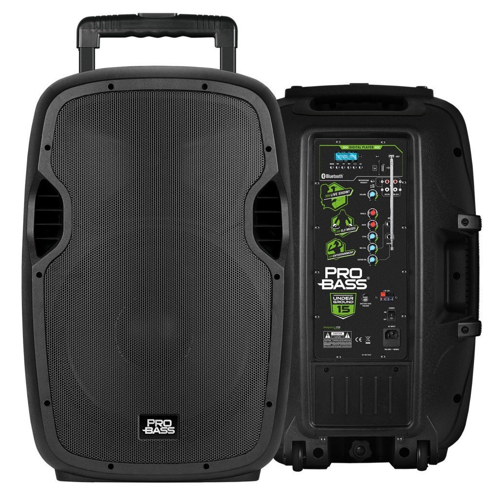 Mua Pro Bass Underground 15, Portable Battery Powered 15” Loudspeaker ...
