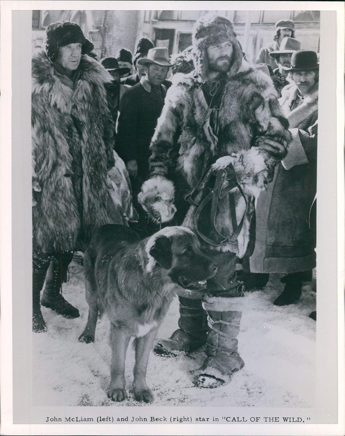 Amazon Com Vintage Photos 1979 Actor Call Of The Wild John Mcliam John Beck Bernard Fresson 8x10 Photographs