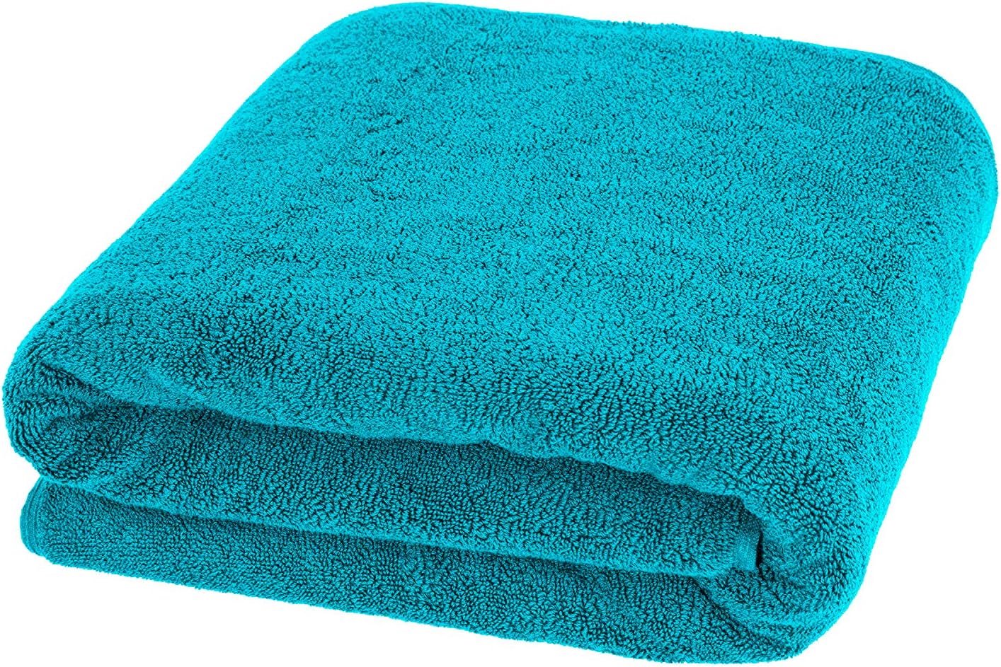 American Bath Towels, Soft & Absorbent Oversized 40x80 Ringspun Genuine Cotton 650 GSM Premium Hotel & Spa Quality Turkish Bath Sheet Towel, Aqua Blue: Kitchen & Dining
