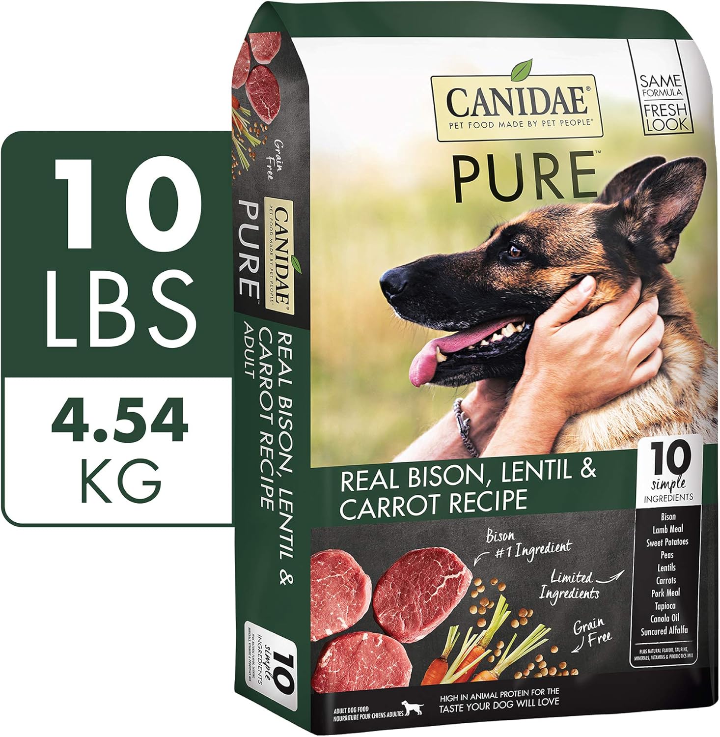 bison dog food allergies