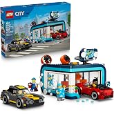 LEGO City Drive-Through Car Wash 60497 | Building Toys for Boys &amp; Girls, Ages 6+, Toy Cars &amp; Playset for Pretend Play, 4 Minifigures, 583 pieces, Gift Idea