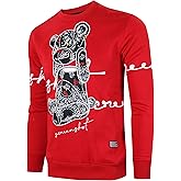 SCREENSHOT Mens Urban NYC Hip Hop Premium Fleece - Pullover Active Streetwear Fashion Crew Neck Sweatshirt
